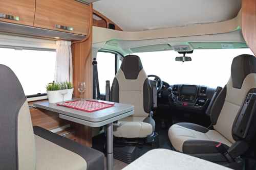 intérieur camping car